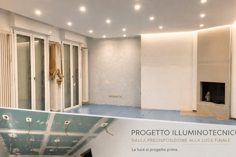 Progetto illuminotecnico: perché va pensato prima di ristrutturare casa